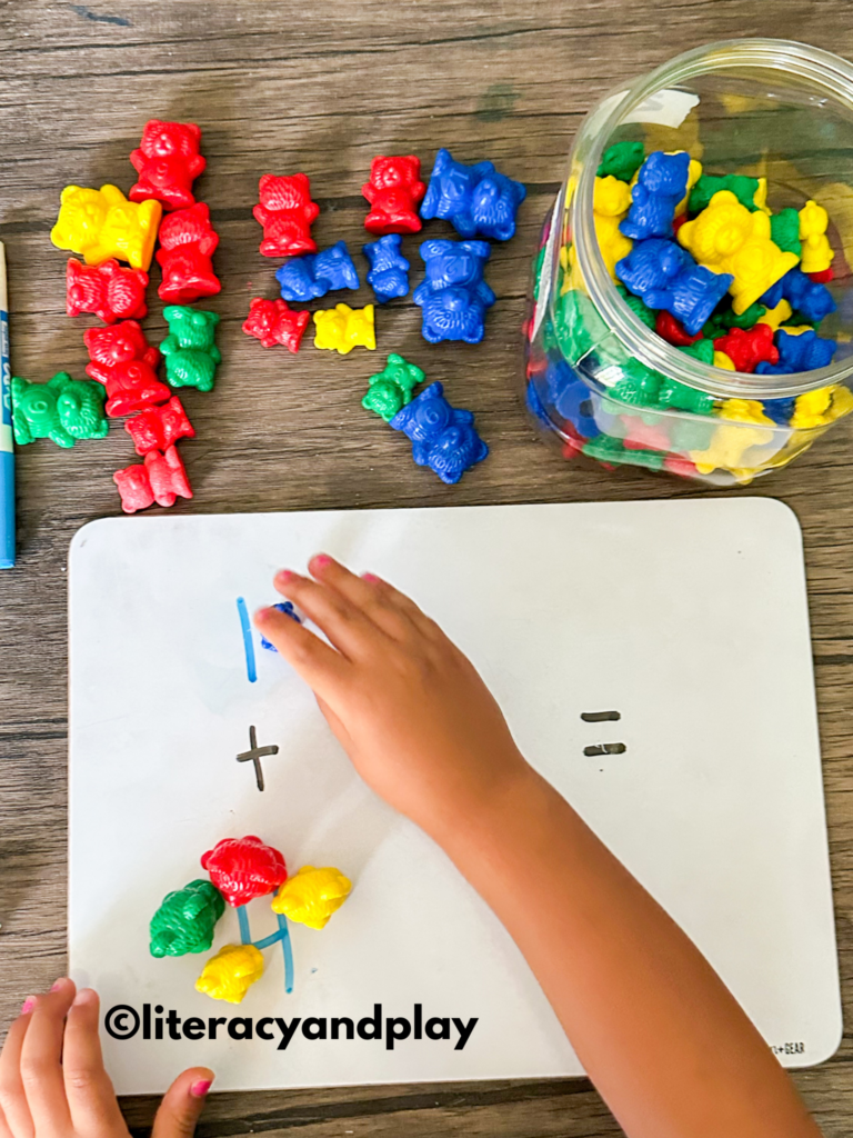 Play-Based Addition Activities for a 5-year-old