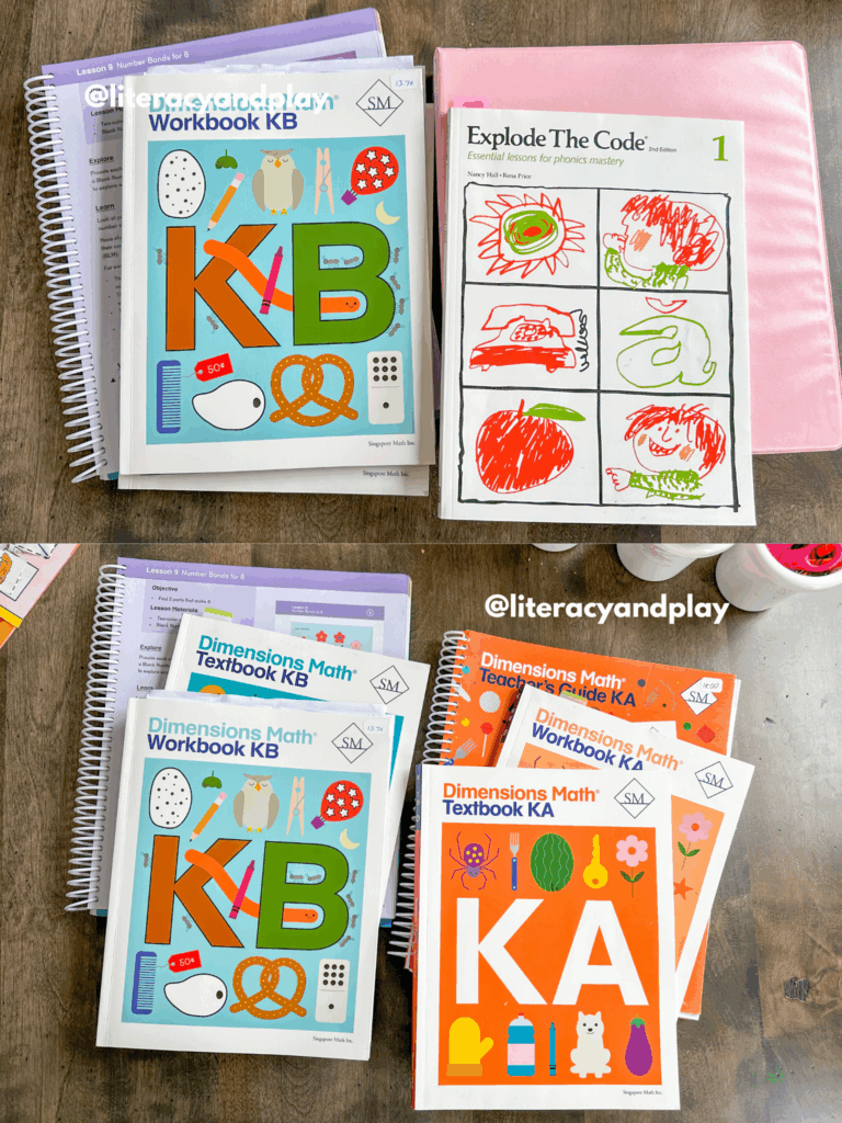 Kindergarten Homeschool Curriculum Picks