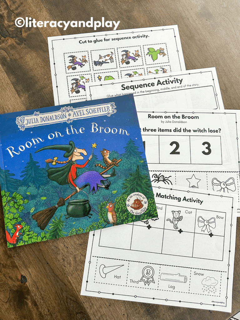 October Book Companion Activities for Preschool to 1st Grade